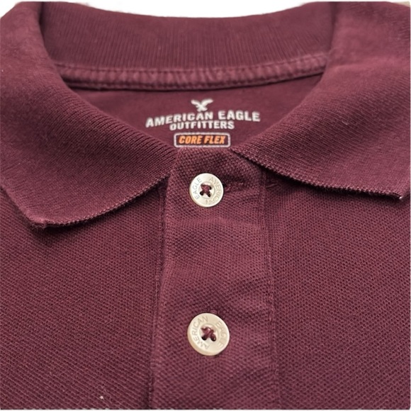 American Eagle Outfitters Core Flex Mens Collared Shirt - Picture 4 of 6